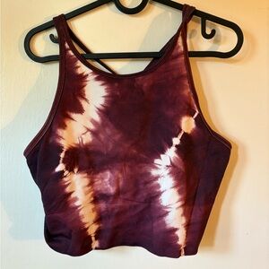 Athleta Tie-Dye Women's Cropped Tank Top